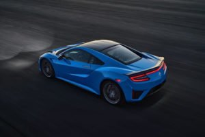 Acura NSX Long Beach Blue 2021 tecnología
