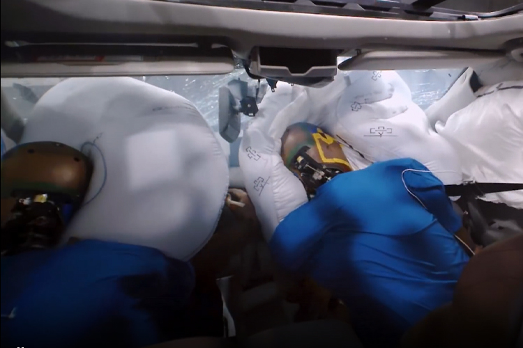 Acura desarrolla nuevo airbag pruebas de desempeño