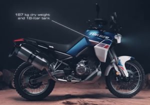 Aprilia Tuareg 660 trail offroad chasis peso