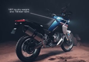 Aprilia Tuareg 660 trail offroad diseño tecnología equipamiento motor