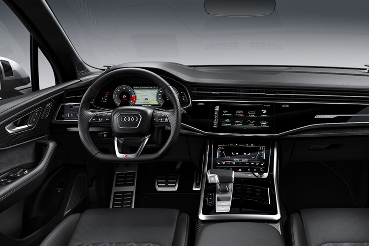 Audi SQ7 híbrido sistema de infoentretenimiento