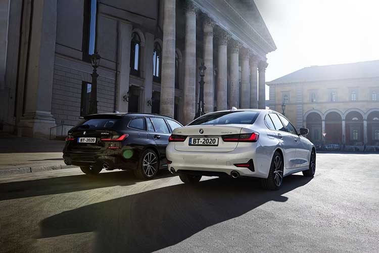 BMW 33e XDrive Touring híbrido baterías de 12 kWh