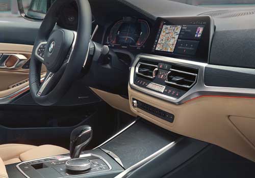 BMW 33e XDrive Touring híbrido sistema de infoentretenimiento