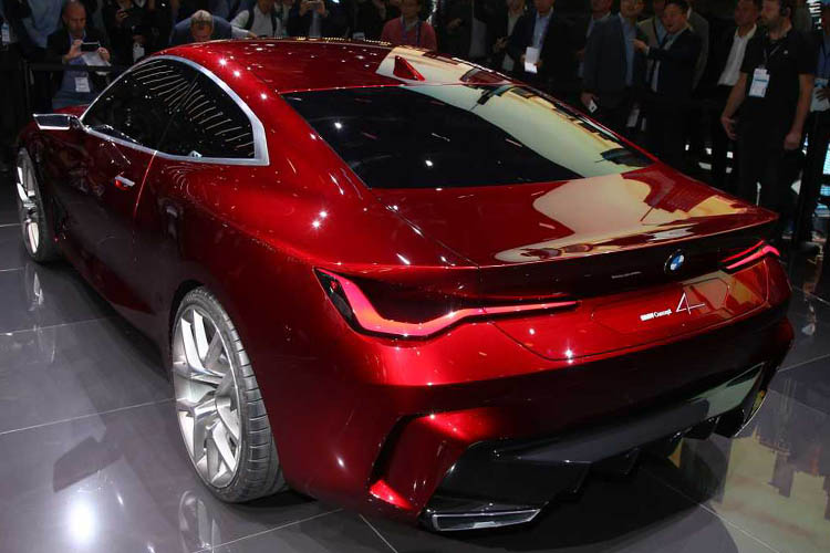 BMW Concept 4 coupé tecnología 2019
