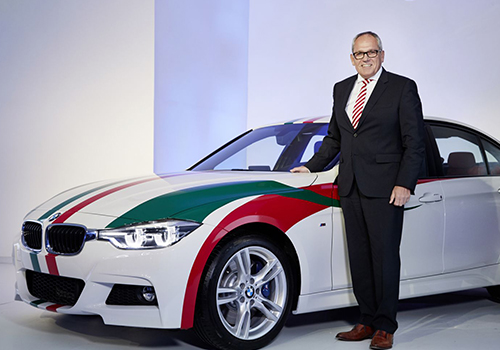 BMW comienza a ensamblar en México BMW serie 3 con los colores de la bandera de México