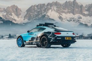 Bentley Continental GT Ice Race tecnología