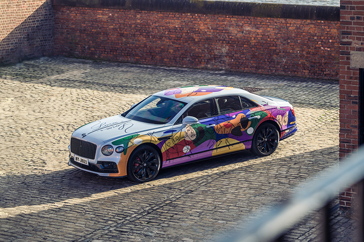 Bentley Unifying Spur art car nuevo plan de Diversidad e Inclusión
