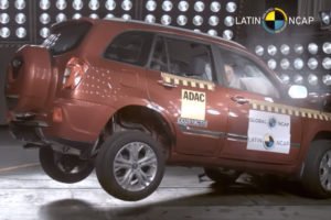 Chery Tiggo 3 NCAP prueba