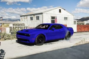 Dodge Challenger SRT Super Stock muscle car