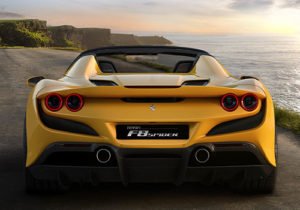 Ferrari F8 Spider faros