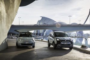 Fiat 500 Hybrid y Fiat Panda vehículos
