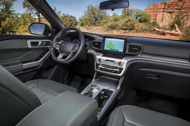 Ford Explorer Timberline nueva variante off-road sistema de infoentretenimiento tecnología