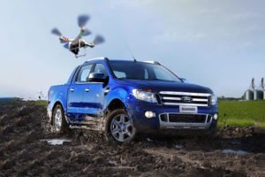 Ford drone vehiculo+