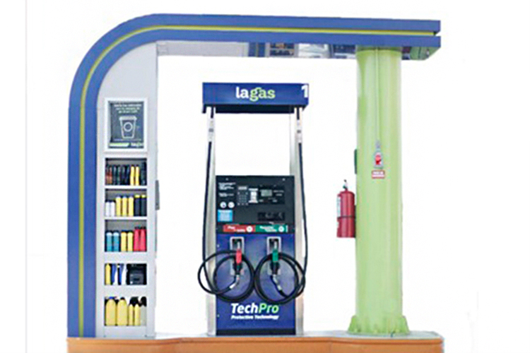 Gasolinera La Gas-despachador gasolina tech pro limpieza del motor