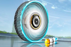 Goodyear reCharge llantas funcionan con capsulas