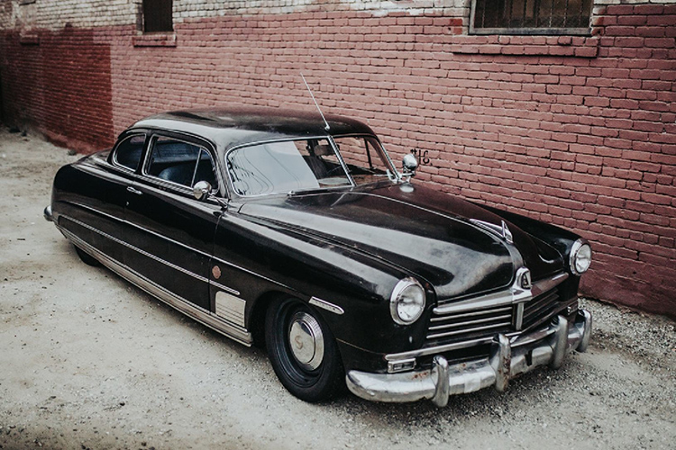 Hudson coupe 1949 exhibición en Pebble Beach 2019