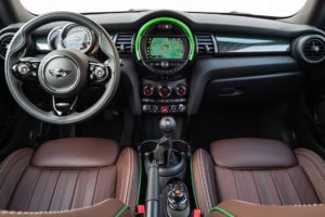 Interior del MINI Edicion Aniversario Tablero