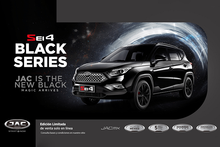 JAC Sei4 Black Series edición especial con solo 8 unidades