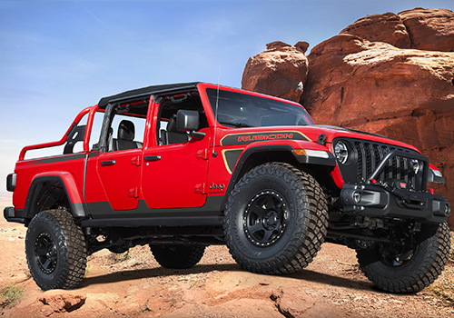 Jeep diseña concept cars para Easter Jeep Safari Jeep Red Bare