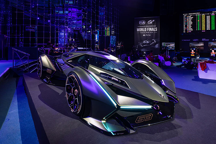 Lamborghini V12 Vision GT concept car primavera 2020