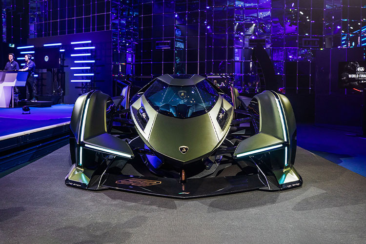 Lamborghini V12 Vision GT concept car vehículo virtual