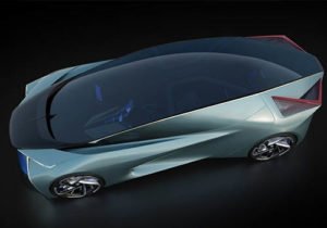 Lexus LF-30 electrico techo de cristal