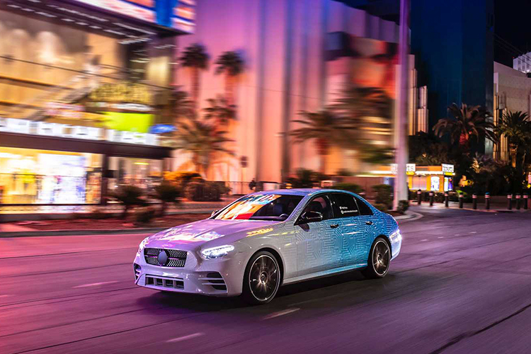 Mercedes-Benz Clase E velocidad