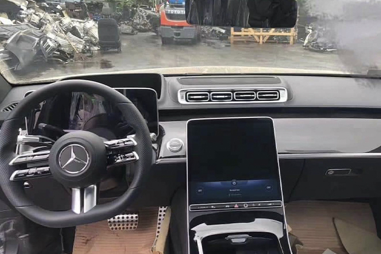 Mercedes-Benz Clase S pantalla táctil