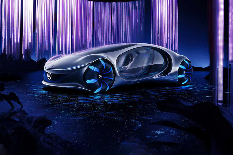 Mercedes-Benz Vision AVTR Concept en video - diseño