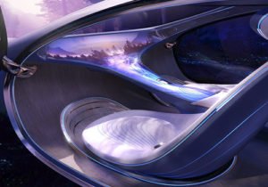 Mercedes-Benz Vision AVTR concept car interior