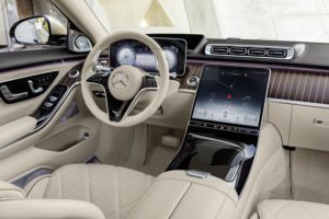 Mercedes Clase S Maybach 2021 sistema de infoentretenimiento