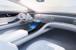 Mercedes Vision EQS sistema de infoentretenimiento