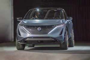 Nissan Ariya presentacion auto show de Tokio
