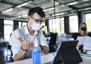 Nueva Normalidad, nuevas medidas en las oficinas y espacios de trabajo uso de cubrebocas