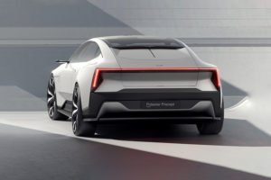 Polestar Precept Concept con cámaras en lugar de espejos retrovisores