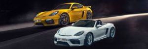 Porsche 718 Cayman GT4 y 718 Spyder vehiculos deportivos autos velocidad motor precio durabilidad calidad innovaciones tecnologai seguridad vehiculos superdeportivos de competición hypercar