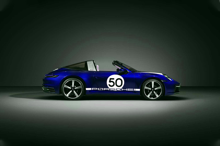 Porsche 911 Targa 4S Heritage Design diseño exclusivo