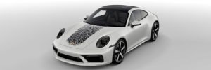 Porsche 911 personalizado con huella dactilar