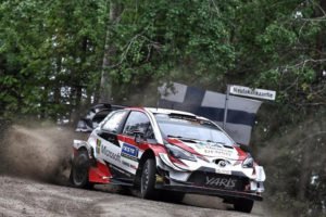 Rally Finlandia 2019 Toyota Yaris WRC construido en Finlandia
