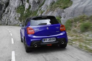 Suzuki Swift Sport híbrido diseño nueva variante
