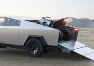 Tesla Cyberquad complemento de pickup