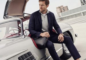 Tommy Hilfiger y Mercedes Benz_coleccion Andrew Cooper y Mercedes 300 SL