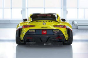 Toyota GR Supra de Papadakis Racing nuevo alerón