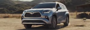 Toyota Highlander SUV con spot en super bowl