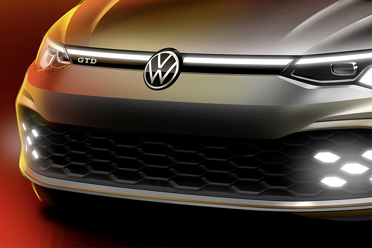 Volkswagen Golf GTD faros LED