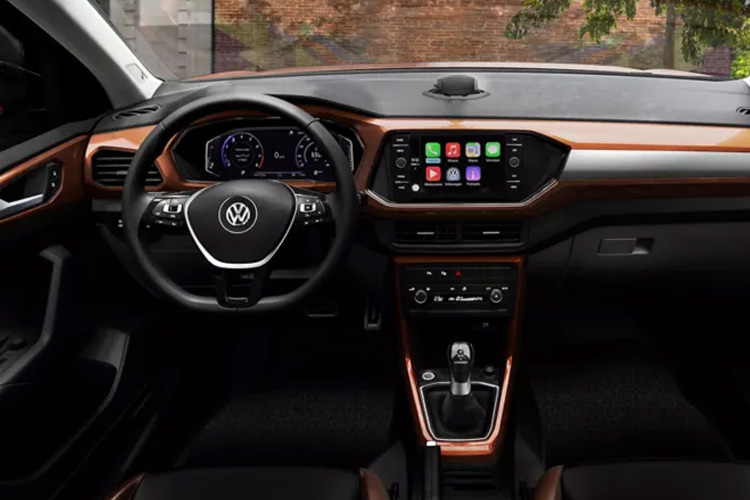 Volkswagen T-Cross 2020 tecnología sistema de infoentretenimiento