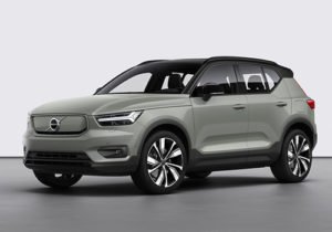 Volvo XC40 recharge SUV tamaño en cajuela