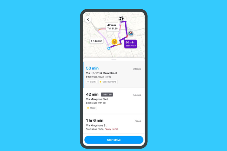 Waze actualiza su aplicación, ahora podrás ver rutas sugeridas y el por qué innovaciones tráfico incidentes