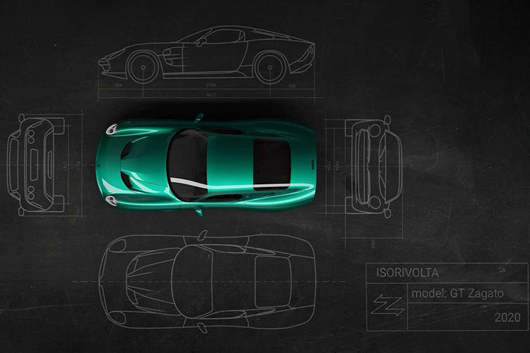 Zagato IsoRivolta GTZ edición especial diseño clásico