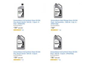 aceite para motor amazon basics precios